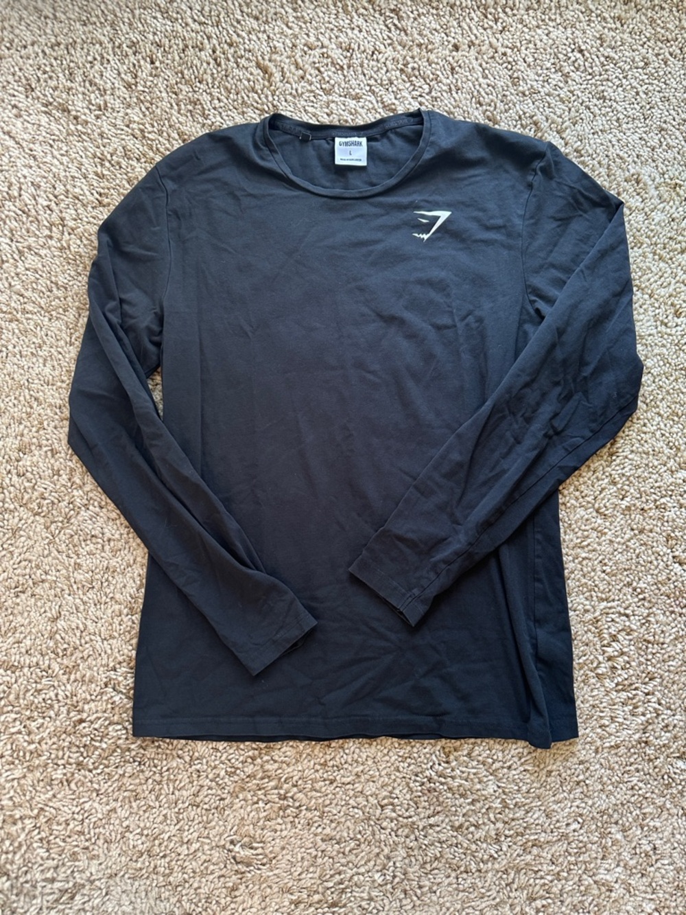 Gymshark Men’s Black Long Sleeve